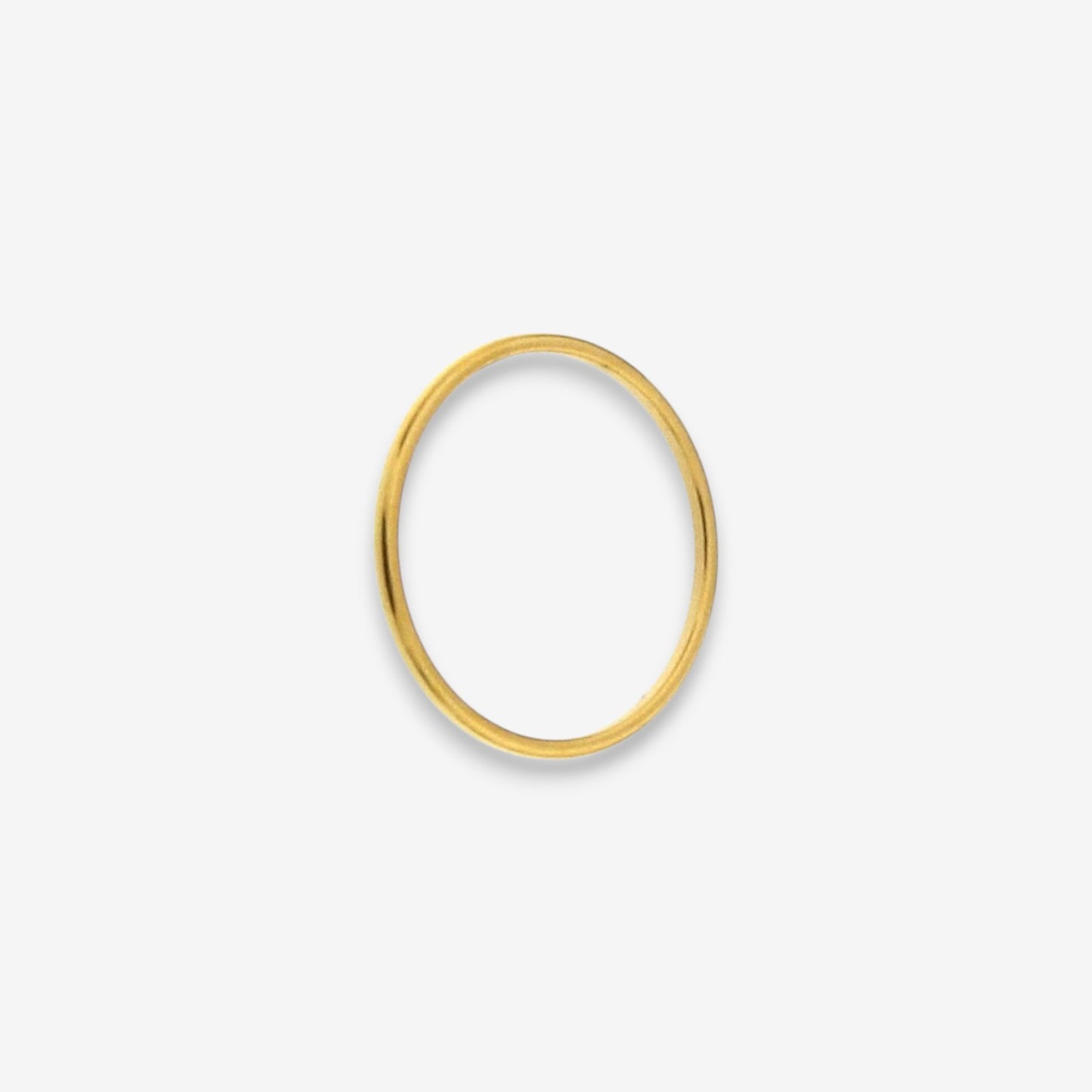 Anello Donna Fede in Acciaio Inox Oro