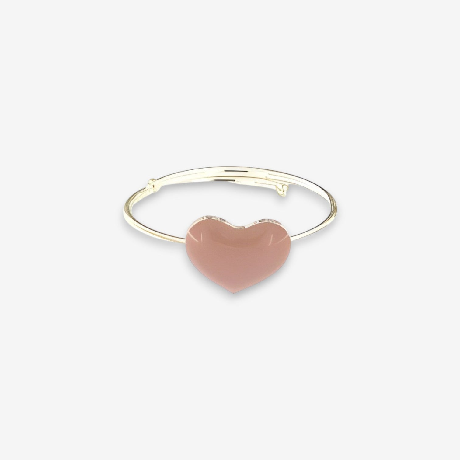 Anello Donna con cuore smaltato in Argento 925 Regolabile argento