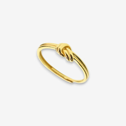 Anello Donna Nodo in Argento 925 Regolabile