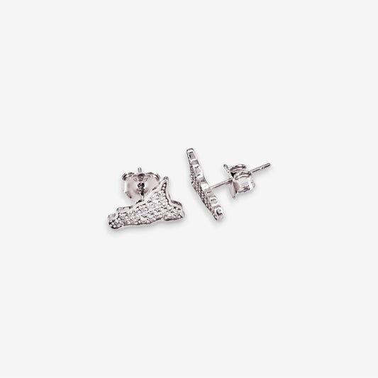 Orecchini Donna Sicilia in Argento 925 con zirconi