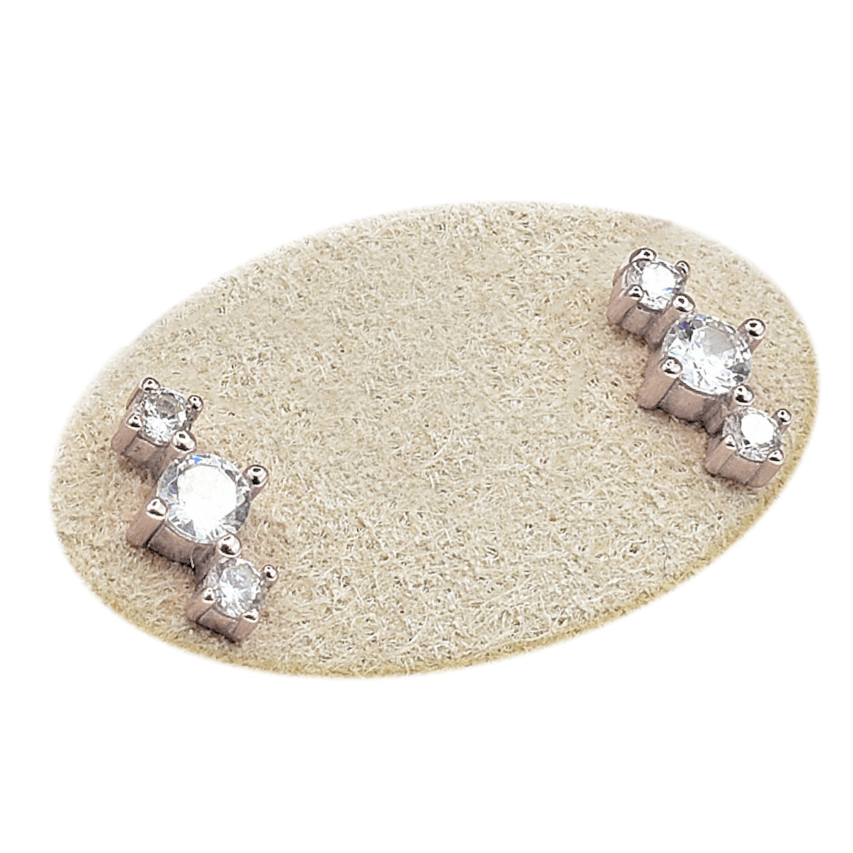 Orecchini Donna Tris in Argento 925 con zirconi