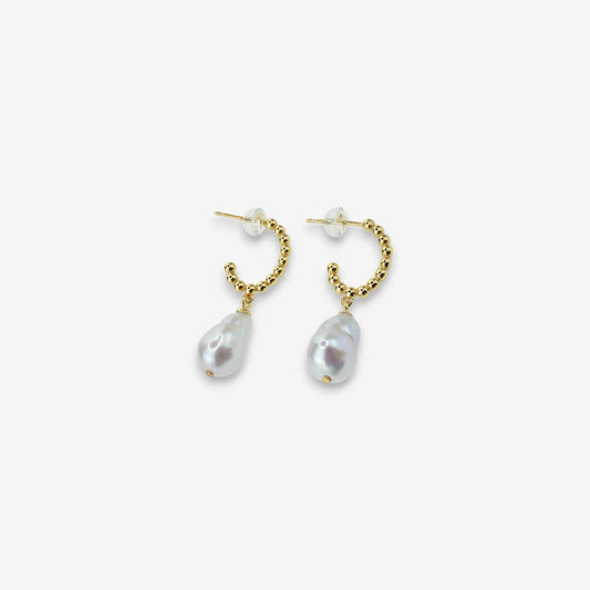 Orecchini Donna in Argento 925 con perle barocche