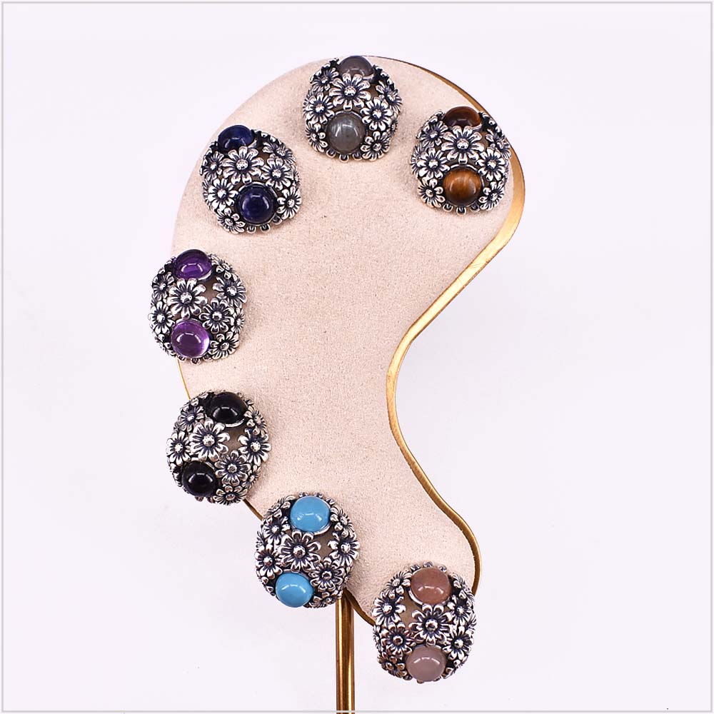 Orecchini Donna in Argento 925 con pietra dura