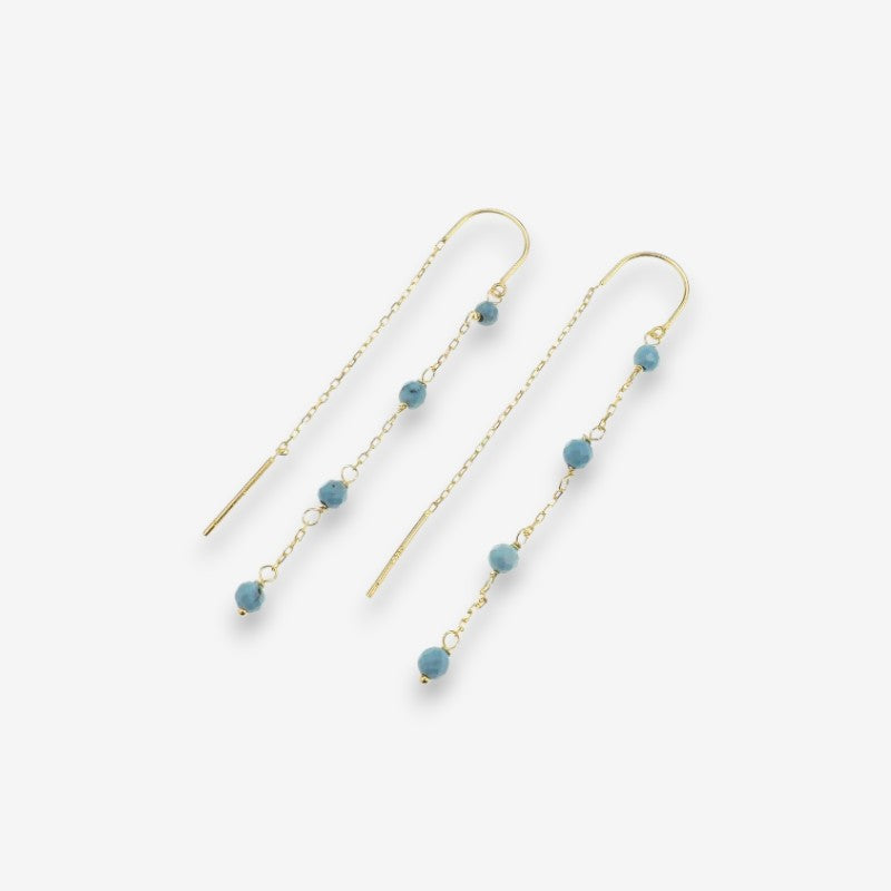 Orecchini Donna in Argento 925 con pietre pendenti