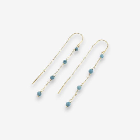 Orecchini Donna in Argento 925 con pietre pendenti