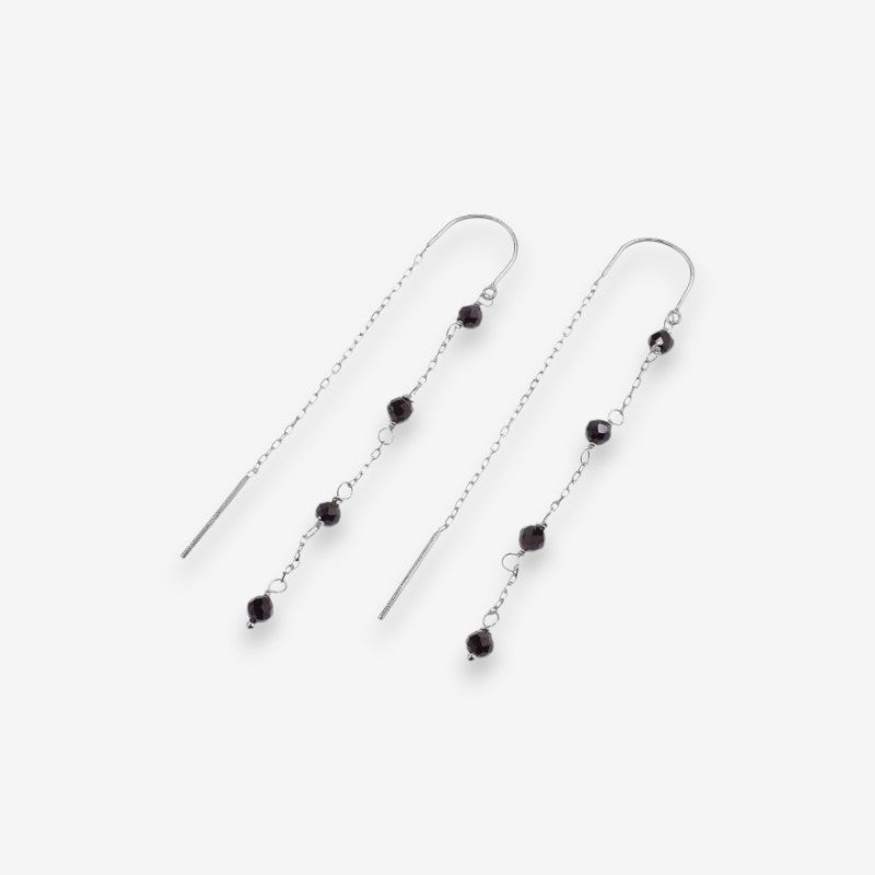 Orecchini Donna in Argento 925 con pietre pendenti