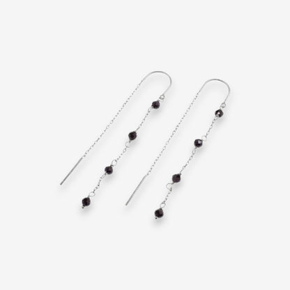 Orecchini Donna in Argento 925 con pietre pendenti