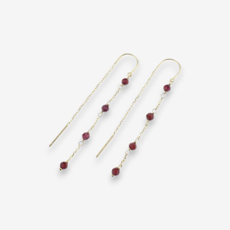 Orecchini Donna in Argento 925 con pietre pendenti
