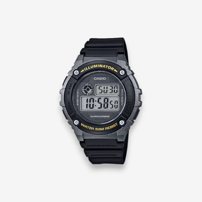 Casio Digitale W-216H-1B Orologio Uomo