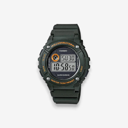 Casio Digitale W-216H-3B Orologio Uomo