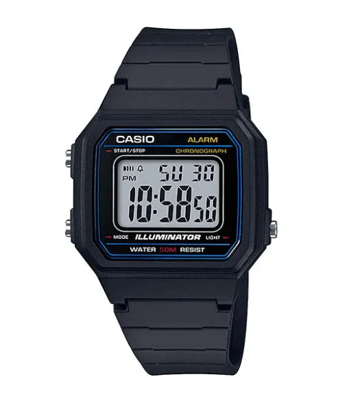 Casio Digitale W-217-1A Orologio Uomo