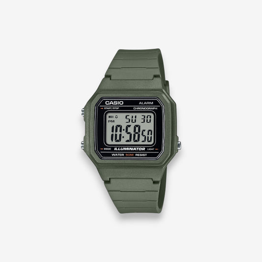 Casio Digitale W-217-3A Orologio Uomo