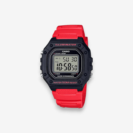 Casio Digitale W-218-4B Orologio Uomo