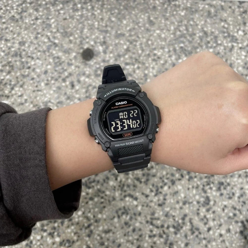 Casio Digitale W-219H-8B Orologio Casio Uomo