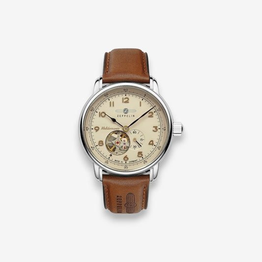 Zeppelin LZ121 Mediterranèe Orologio Automatico Open 96665